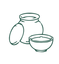 Curd Set in Clay Pots