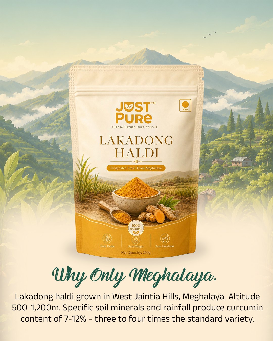 Lakadong Haldi