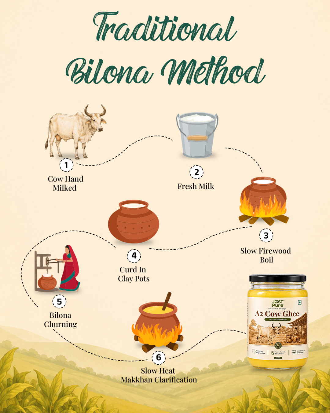 A2 Cow Bilona Ghee