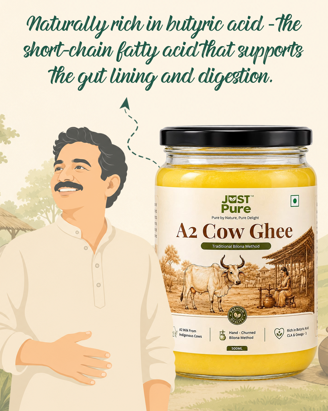 A2 Cow Bilona Ghee