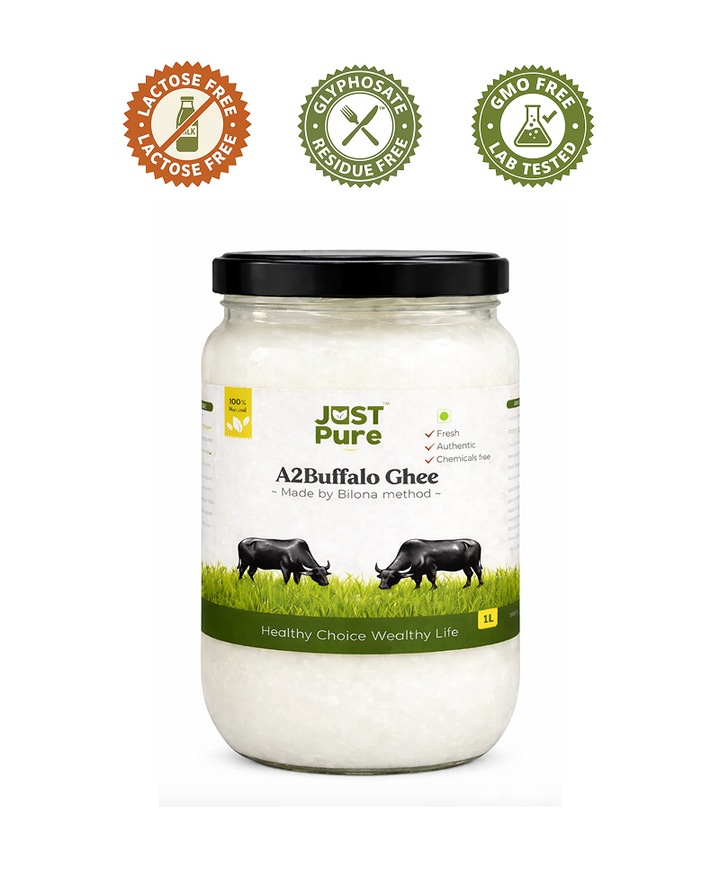 Just Pure A2 Desi Buffalo Bilona Ghee